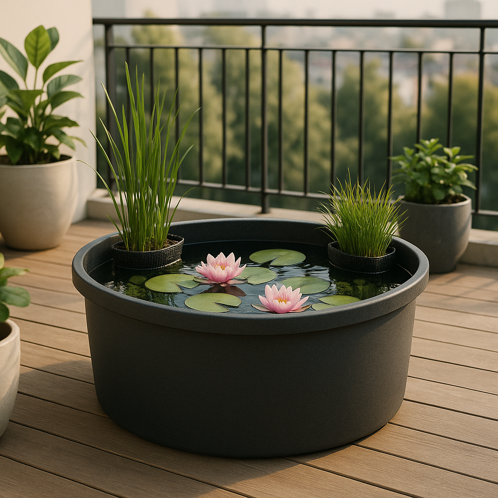 Mini Pond da balcone
